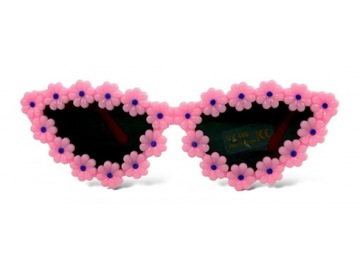 детские солнцезащитные очки + УФ-фильтр FLOWERS dg - oku750779