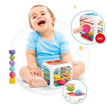 СОРТИРОВЩИК БЛОКОВ SENSORY CUBE ДЛЯ РЕБЕНКА