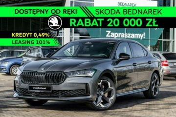 Skoda Superb IV Liftback 2.0 TDI 193KM 2026 Škoda Superb Skoda Superb Sportline 2.0 TDI 193