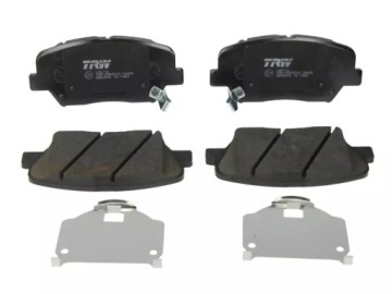 ПЕРЕДНИЕ ДИСКИ+КОЛОДКИ TRW KIA CEED II 280MM