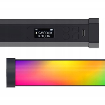 NEWELL podłużna Lampa LED RGB Kathi Nano Pro 2500mAh 9900K