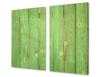 deska hartowana z grafiką 2x 30x52 drewno
