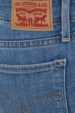 Levi Strauss 711 skinny spodnie jeansowe W25L30