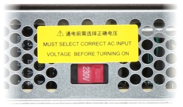 Блок питания стоечный ZR12-150/LZ-16/POL 12В постоянного тока 12,5А ABCV