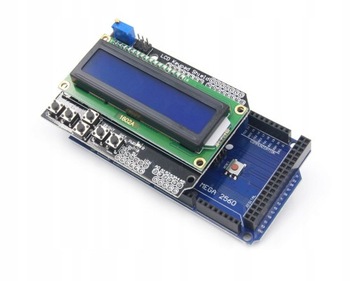 Wyświetlacz LCD 1602 2x16 KeyPad Shield do UNO R3