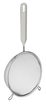 КУХОННОЕ СИТО, ДУРШРУГ, СИТО СТАЛЬНОЕ С РУЧКОЙ ДЛЯ ПРОСЕИВАНИЯ ТОЛСТОЙ МУКИ, 16см