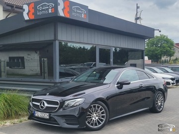 Mercedes Klasa E W213 Coupe 2.0 220d 194KM 2018 Mercedes-Benz Klasa E E220d 194KM 2018r 169Tys KmAmg-Line Multibeam Bezwyp