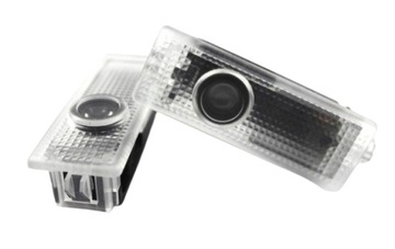 LAND ROVER 2X LAMPKA LED LOGO PROJEKTOR Discovery Evoque Frelander Range