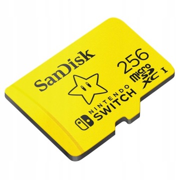 SANDISK NINTENDO SWITCH micro SD XC 256 ГБ V30 A1