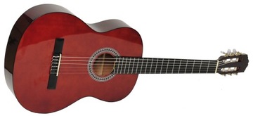 GITARA KLASYCZNA 4/4 SEVILLA BROWN + AKCESORIA + GRATISY