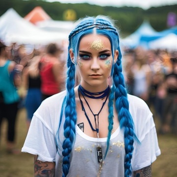 Синтетические волосы для косичек