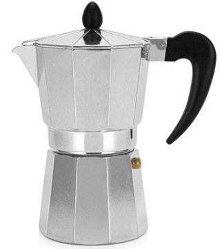 KAWIARKA ALUMINIOWA KAFETIERA ZAPARZACZ NA KUCHNIĘ DO ESPRESSO KAWY 450ml