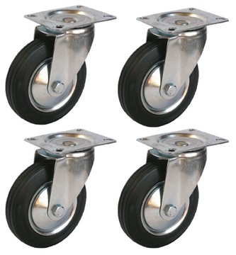 ZESTAW JEZDNY OBROTOWY KÓŁ KÓŁEK KOŁA 100mm