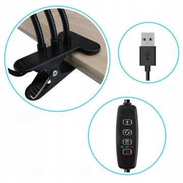 СВЕТОДИОДНАЯ ЛАМПА ДЛЯ ВЫРАЩИВАНИЯ РАСТЕНИЙ 4 ГОЛОВКИ ТАЙМЕР ДЛЯ ВЫРАЩИВАНИЯ ЦВЕТОВ МОЩНЫЙ