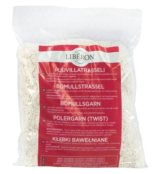 Liberon Strzępki z bawełny 200g