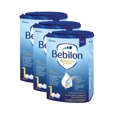 Bebilon 1 z Pronutra mleko modyfikowane 3x800g