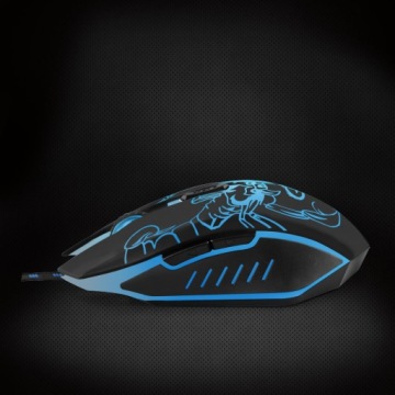 ИГРОВАЯ МЫШЬ ДЛЯ ГЕЙМЕРОВ С СИНИМ СВЕТОДИОДОМ, 2400 DPI