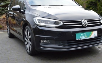 Volkswagen Touran III 2.0 TDI SCR 190KM 2019 Volkswagen Touran 2,0 TDI 190 KM 7 Osobowy FULL LED HIGH-LINE Alcantara Na, zdjęcie 10