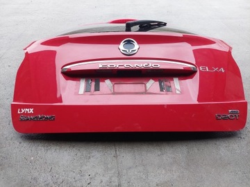 VÍKO KUFRU ZADNÍ KOMPLETNÍ SSANGYONG KORANDO III 3 C FACELIFT RAM