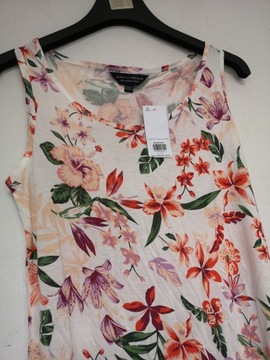 Dorothy Perkins top bez rękawów w kwiaty 40