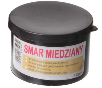 Rowerowy Smar Miedziowy Miedziany Pasta CU 120g