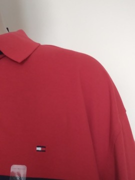 TOMMY HILFIGER KOSZULKA POLO LONG SLEEVE MĘSKA 3XL