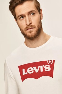 Koszulka Levi's White RedLogo L