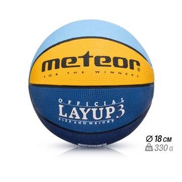 БАСКЕТБОЛ METEOR LAYUP ДЛЯ ДЕТЕЙ до 8 лет №3