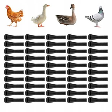 50 шт. Пальцы для ощипывания птицы.