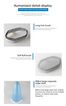 Портативный складной дорожный паровой утюг мощностью 1600 Вт