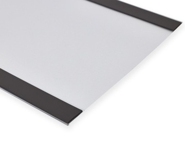 KIESZEŃ MAGAZYNOWA MAGNETYCZNA MAGNES TAŚMA 2X 19MM - A4 POZIOM - 5 SZT