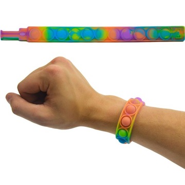 ZESTAW GNIOTKÓW ANTYSTRESOWYCH DLA DZIEWCZYNKI POP IT DO ZABAWEK