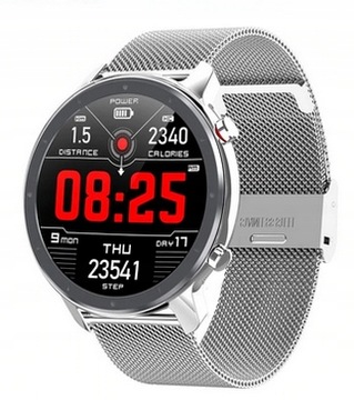 SMARTWATCH zegarek SPORTOWY Pulsometr Krokomierz