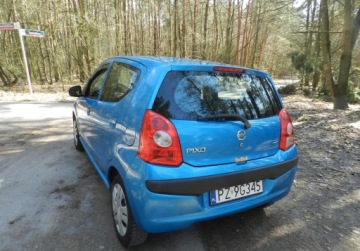 Nissan Pixo 1.0 68KM 2010 Nissan Pixo Sliczny maly ekonomiczny z KLIMATYZACJA bez rdzy Benzyna, zdjęcie 3