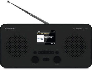 Radio sieciowo-bateryjne DAB+, FM, internetowe TechniSat TECHNIRADIO 6 S IR