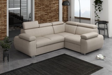 Modułowy narożnik PORTLAND VIII zagłówki pojemnik