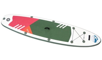 SUP BOARD Надувная доска для плавания 320 см КОМПЛЕКТ 11 в 1 весла + насос + комплект