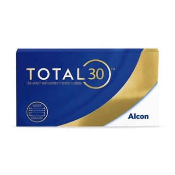 Soczewki miesięczne TOTAL30 3 SZT. moc -1,50