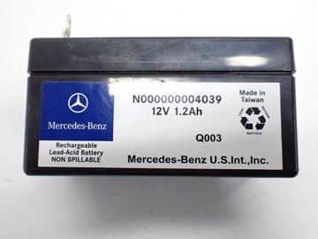BATERIE DODATEČNÉ N000000004039 MERCEDES CLA 117 C117 W117 16R