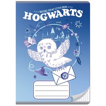 ZESZYT SZKOLNY W KRATKĘ FORMAT A5/32K HARRY POTTER