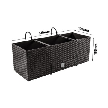 RATO CASE DRTC500 цветочный горшок с крючками + система Umbra