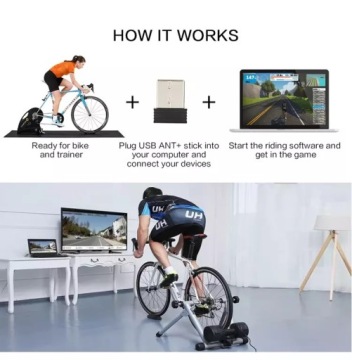 Антенна USB ANT+ Stick для Zwift Tacx Wahoo Elite