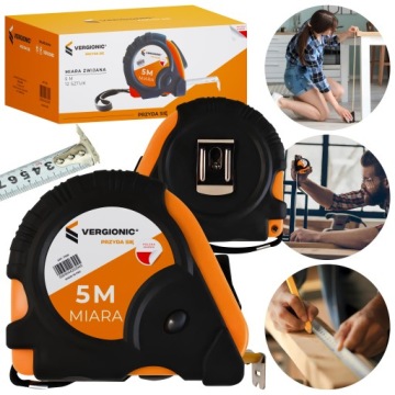 МЕРНАЯ ЛЕНТА С ЗАМКОМ СТАЛЬНАЯ 5М x 25ММ