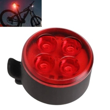 TYLNE ŚWIATŁO ROWERU USB AKUMULATOR WODOODPORNY