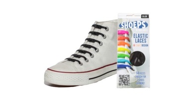 ОБУВЬ Силиконовые шнурки без завязок - черные