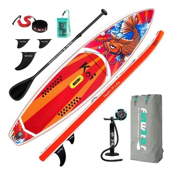 НАДУВНАЯ ДОСКА FunWater KOI большая 350см