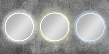 КРУГЛОЕ ЗЕРКАЛО С ПОДСВЕТКОЙ 100 СМ С ПОДСВЕТКОЙ ВАННАЯ КОМНАТА ГОСТИНАЯ СПАЛЬНЯ ГАРДЕРОБНАЯ ПЛАТЬЕ