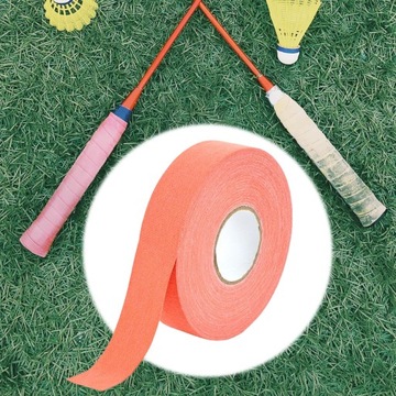 Лента хоккейная тканевая, ширина 2,5 см, оранжевая лента для клюшек.