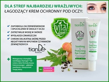tianDe KREM POD OCZY DLA ARERGIKÓW, SKÓRA WRAŻLIWA