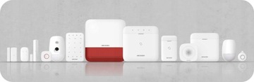 Комплект сигнализации AX Pro Hikvision WiFi 8x PIR-детектор вызова сирены + клавиатура